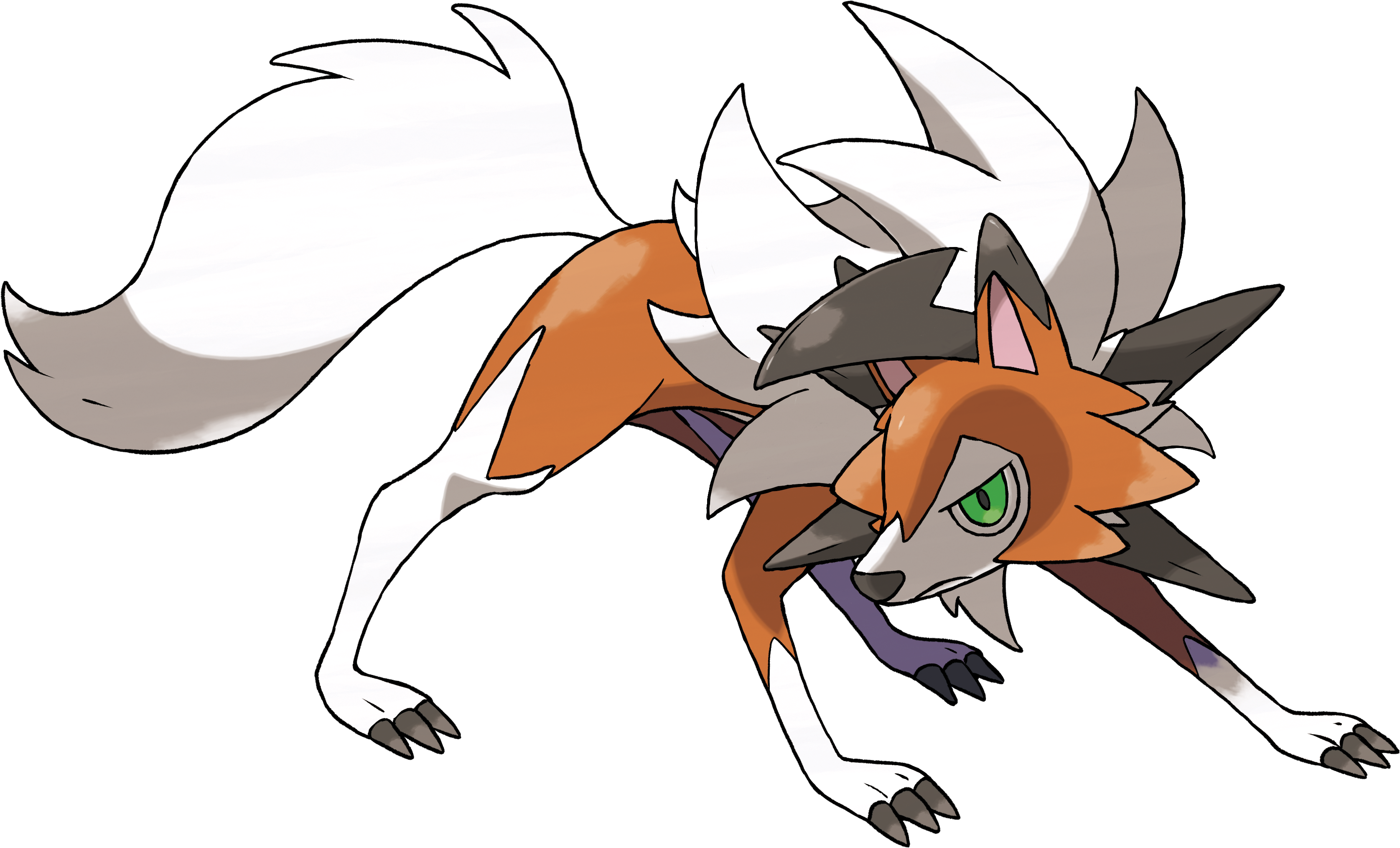 Now, Although The Story Hasn't That Changed Much, The - Pokemon Dusk Lycanroc (3707x2729)