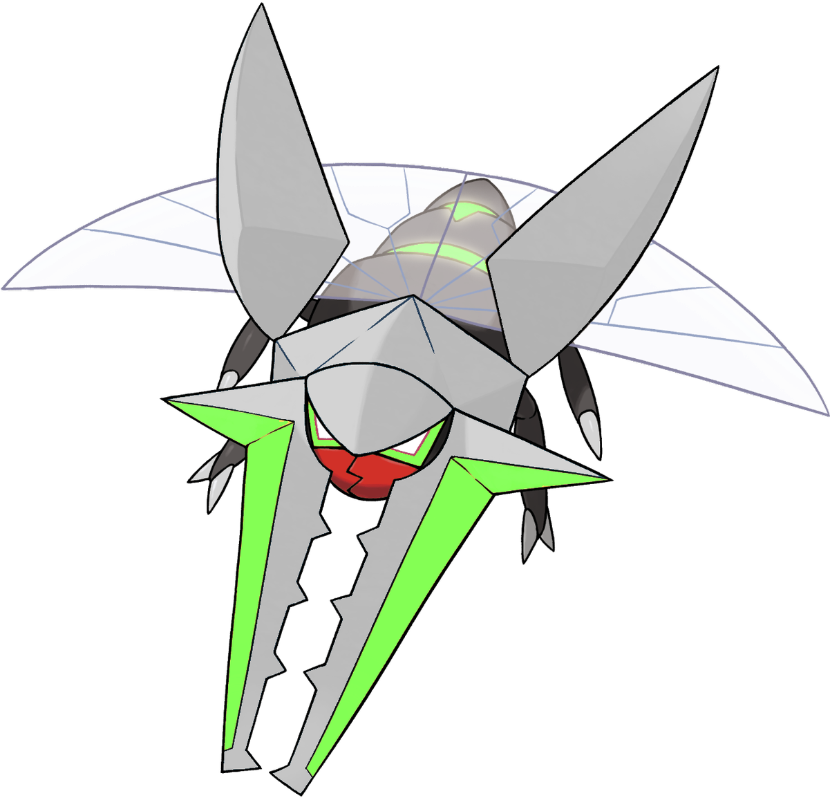 Shiny Vikavolt Pokemon Sun And Moon Gallery - Shiny Bug Type Pokemon (1200x1200)