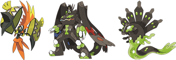 Pokemon Sun And Moon - Zygarde Final Form Ultra Sun (600x216)