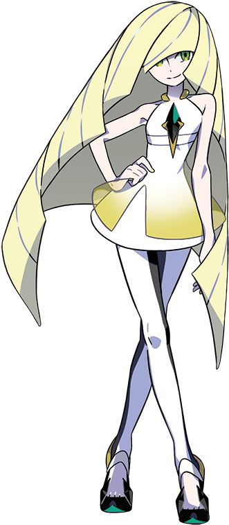 Lusamine - Pokemon Sun And Moon Lillie Mom (595x842)