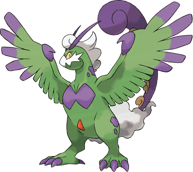 Pokémon Black 2 And White 2 Pokémon Ultra Sun And Ultra - Pokemon Tornadus (640x570)