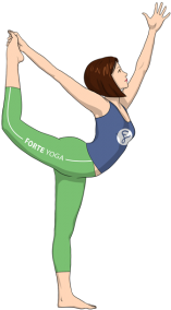 Lord Of The Dance Yoga Pose - Lord Of The Dance Pose (420x315)