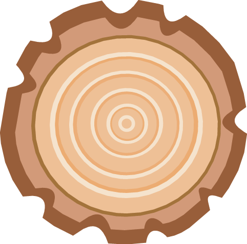 Wood Slice Texture Wooden Circle Cut Tree Material - Wood Slice Clip Art (482x478)