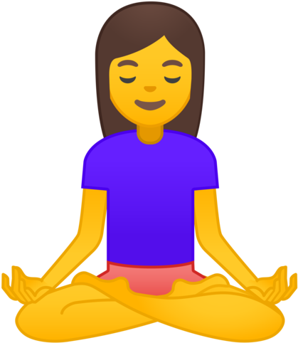 Google - Yoga Emoji Png (512x512)