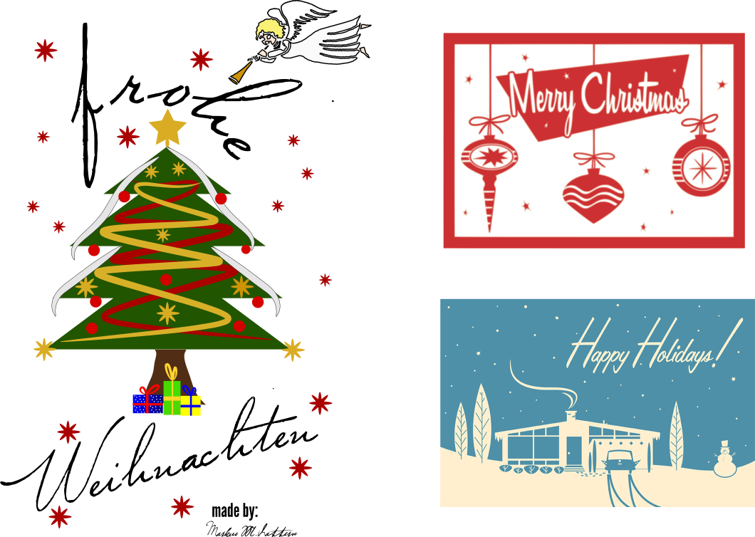 8 Besten Grafiken & Logos Bilder Auf Pinterest - Mid Century Modern Christmas (1060x754)