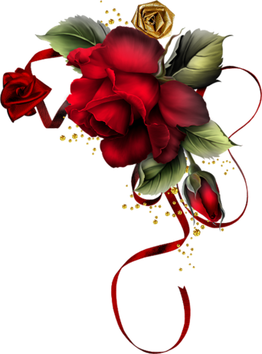 Girflfirend Stylish Valentine's Cupcake And Rose Card (370x500)