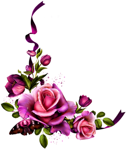 Romantic Mystique - Happy Birthday Lovely Friend (424x500)