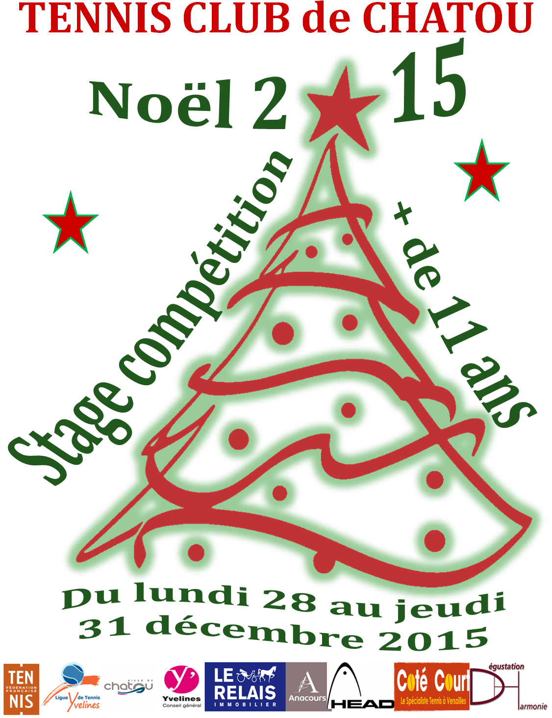 Affiche Stages Competition 11 Ans Noel 2015 - Counterfeiters (1185x1515)