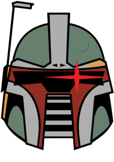 Cylon Fett Color Cylon X Boba Fett Mash Up - Boba Fett (674x518)