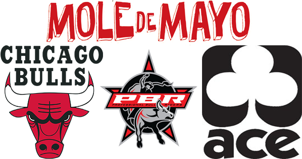 Past Friends - Chicago Bulls Cling Decal Birthday Party Supplies (644x335)