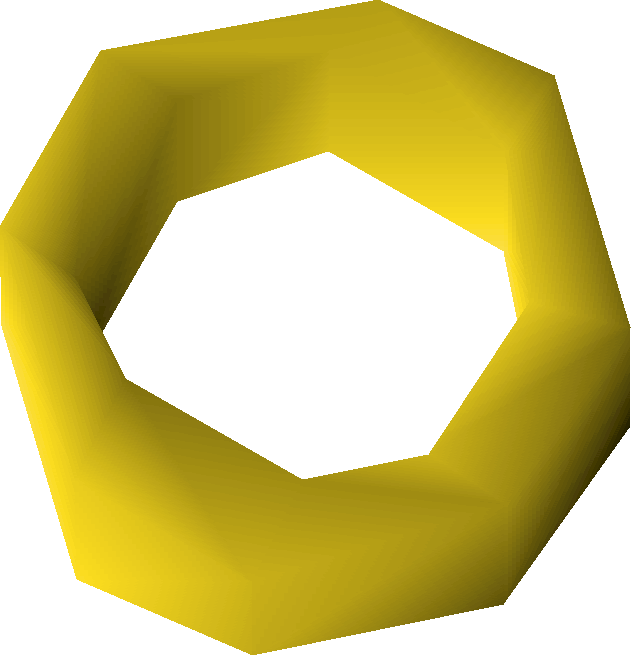 Gold Ring Detail - Ring Of Visibility Osrs (631x655)
