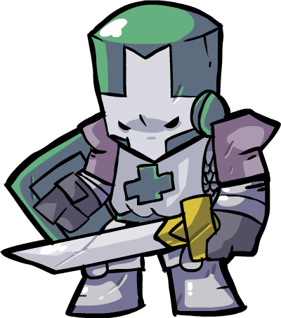 Green Knight By Gelboyc - Castle Crashers Green Knight Png (400x454)