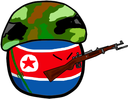 North Koreaball - North Koreaball Png (512x512)