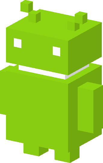 Android Robot - Crossy Road Android (342x541)