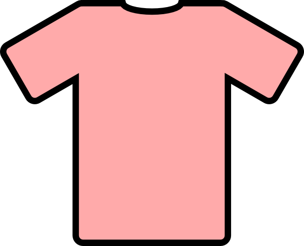 T Shirt Clip Art (600x486)