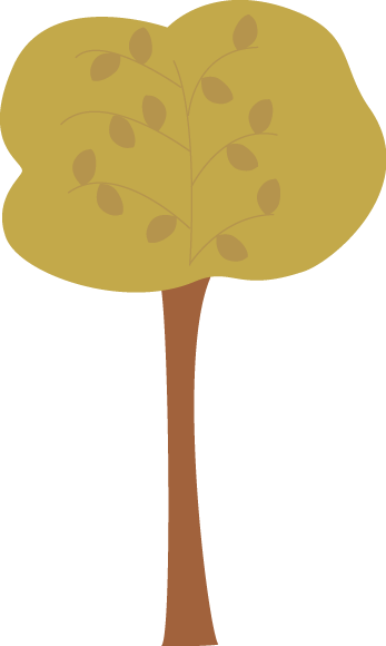 Brown Autumn Tree Clip Art - Autumn (347x580)