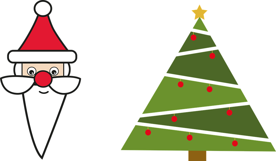 Christmas Eve Clipart 21, Buy Clip Art - Triangle Christmas Tree Clipart (960x561)