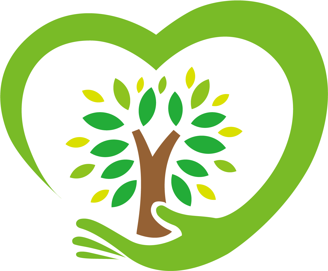 El Amor Logotipo De Árbol Lema - Green Plant Logo (1702x1319)