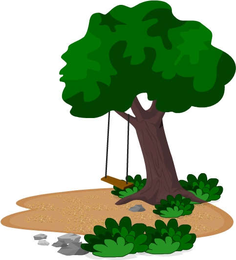 Clipart ต้นไม้ - House (530x572)