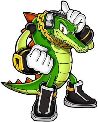 Name, Vector - Vector The Crocodile Render (336x420)