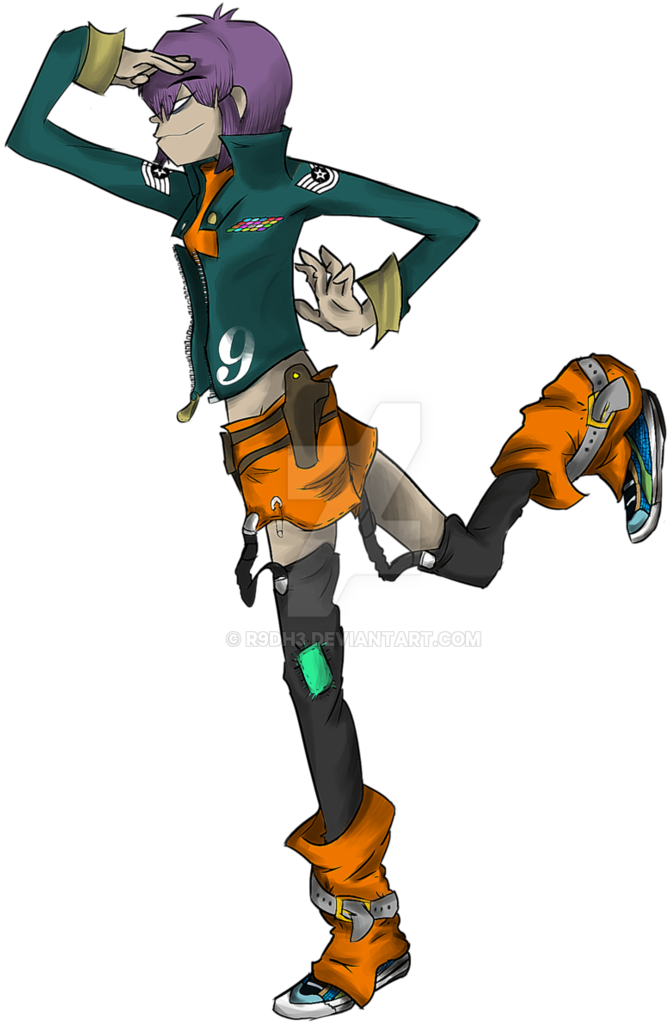 Gorillaz Oc Renzi By R9dh3 - Noodle (774x1032)