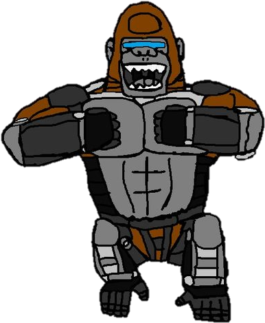 Brown Gorilla Zord - Wiki (395x479)