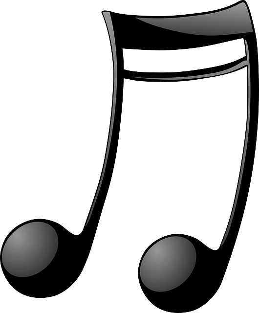 Music, Two, Note, Recreation, Double, Musical, Notes - Cifras De Musica Desenho (530x640)