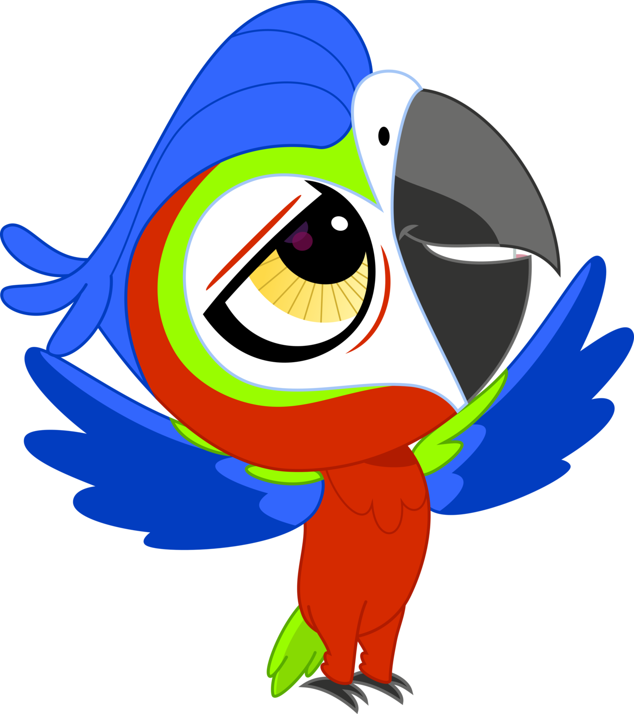 Esteban Banderas - Littlest Pet Shop Parrot (1280x1441)