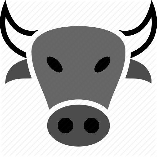 Cartoon Bull - Cartoon (512x512)