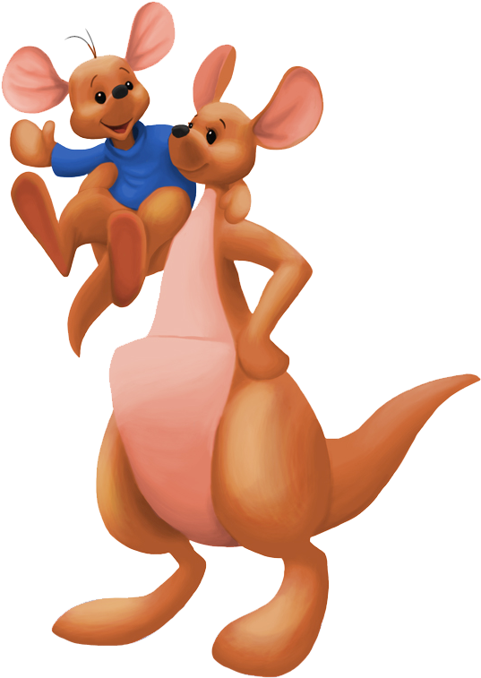 Kanga & Roo Clipart - Kanga And Roo Winnie The Pooh (557x775)