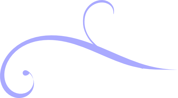 Lavender Clipart Swirl - Rosemallows (600x331)