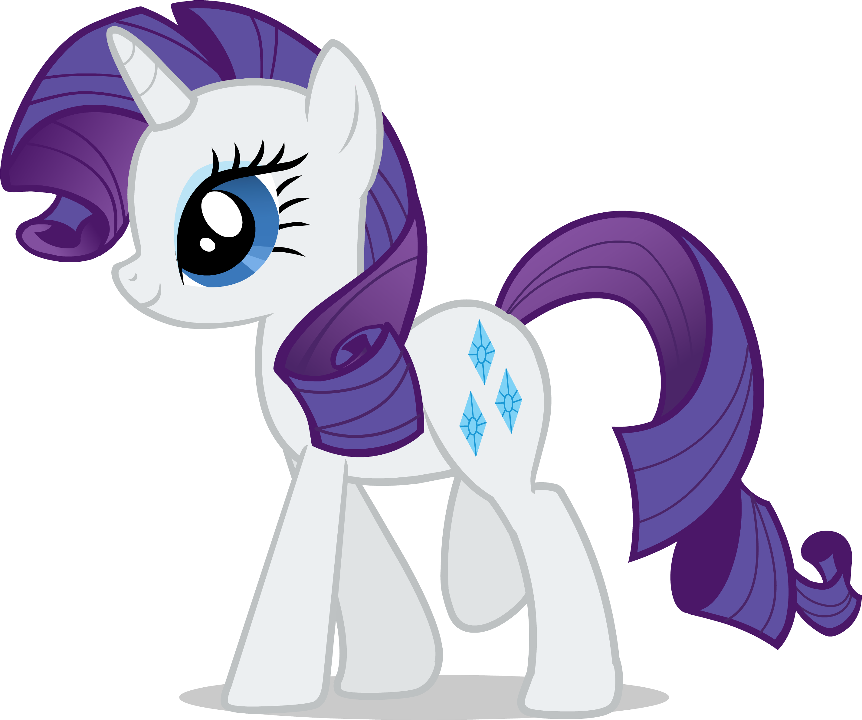 My Little Pony Party Games - Rarity My Little Pony (2849x2380)