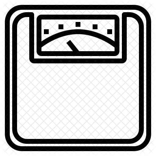 Weight Scale Icon - Body Scale Clip Art (512x512)