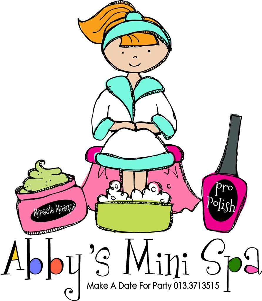 Book Us For A Spa Treatment For Your Kid And Her Friends - Mini Spa Logo (957x1037)