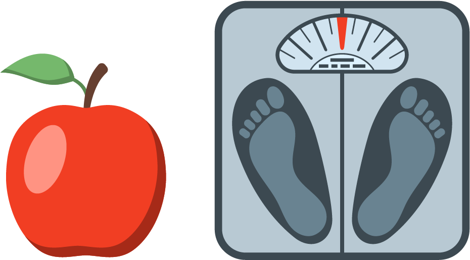 Cartoon Weighing Scale Clip Art - Weighing Scale Png Cartoon (1067x692)