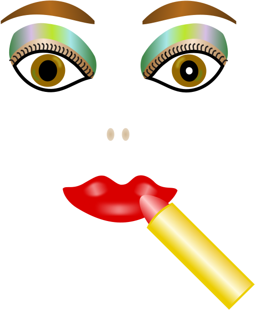 Free Colorful Makeup - Cosmetics (566x800)