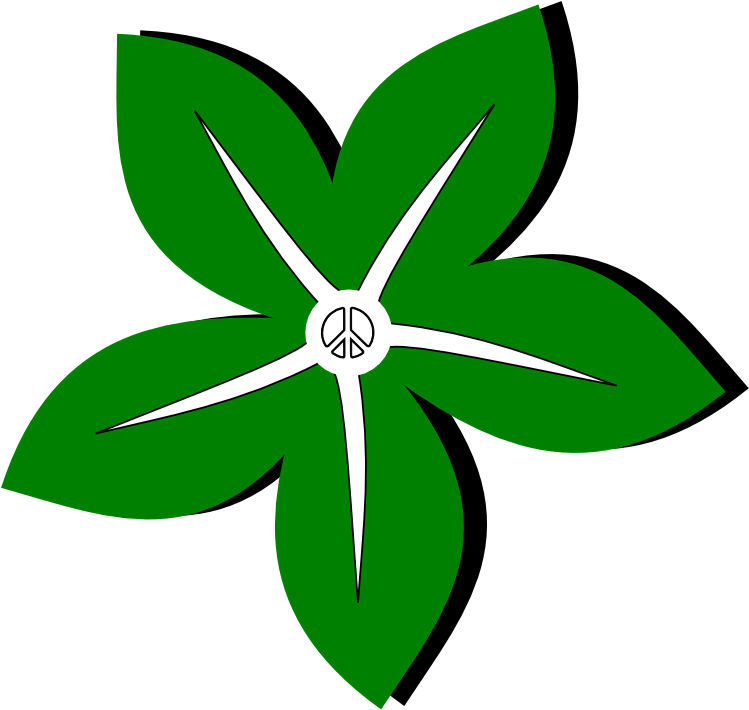 Art Peacesymbol - - St Flora Of Beaulieu Symbol (777x770)