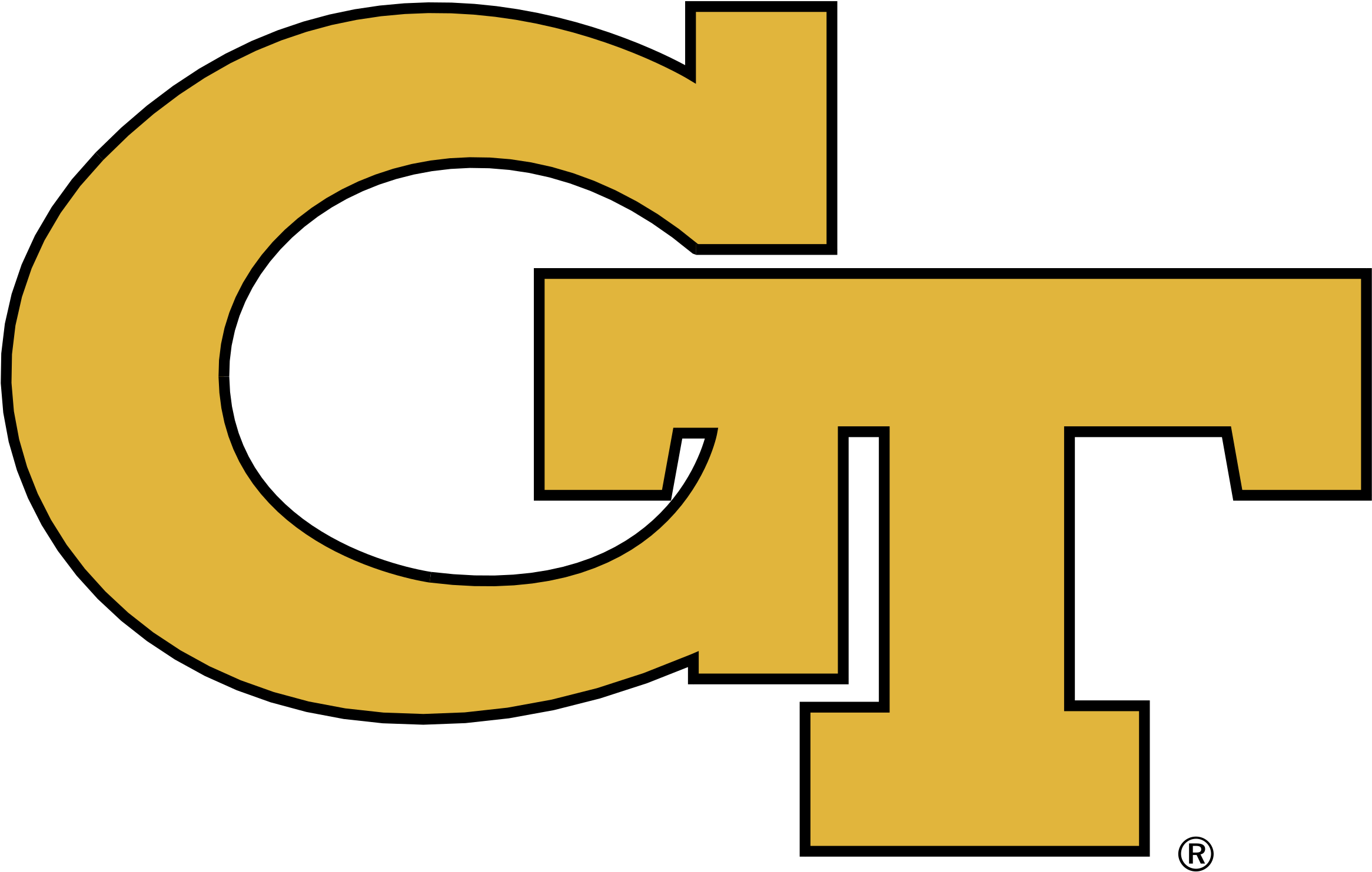Georgia Tech Yellow Jackets Logo Png Transparent - Georgia Institute Of Technology (2400x2400)