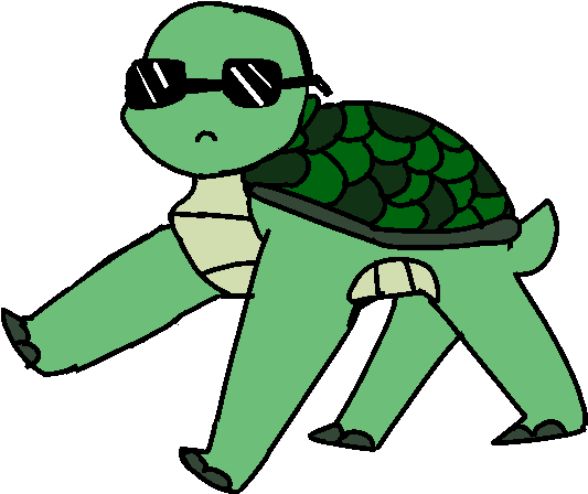 Epic Turtle By Poison-tiger - Mlg Turtle Transparent (800x800)