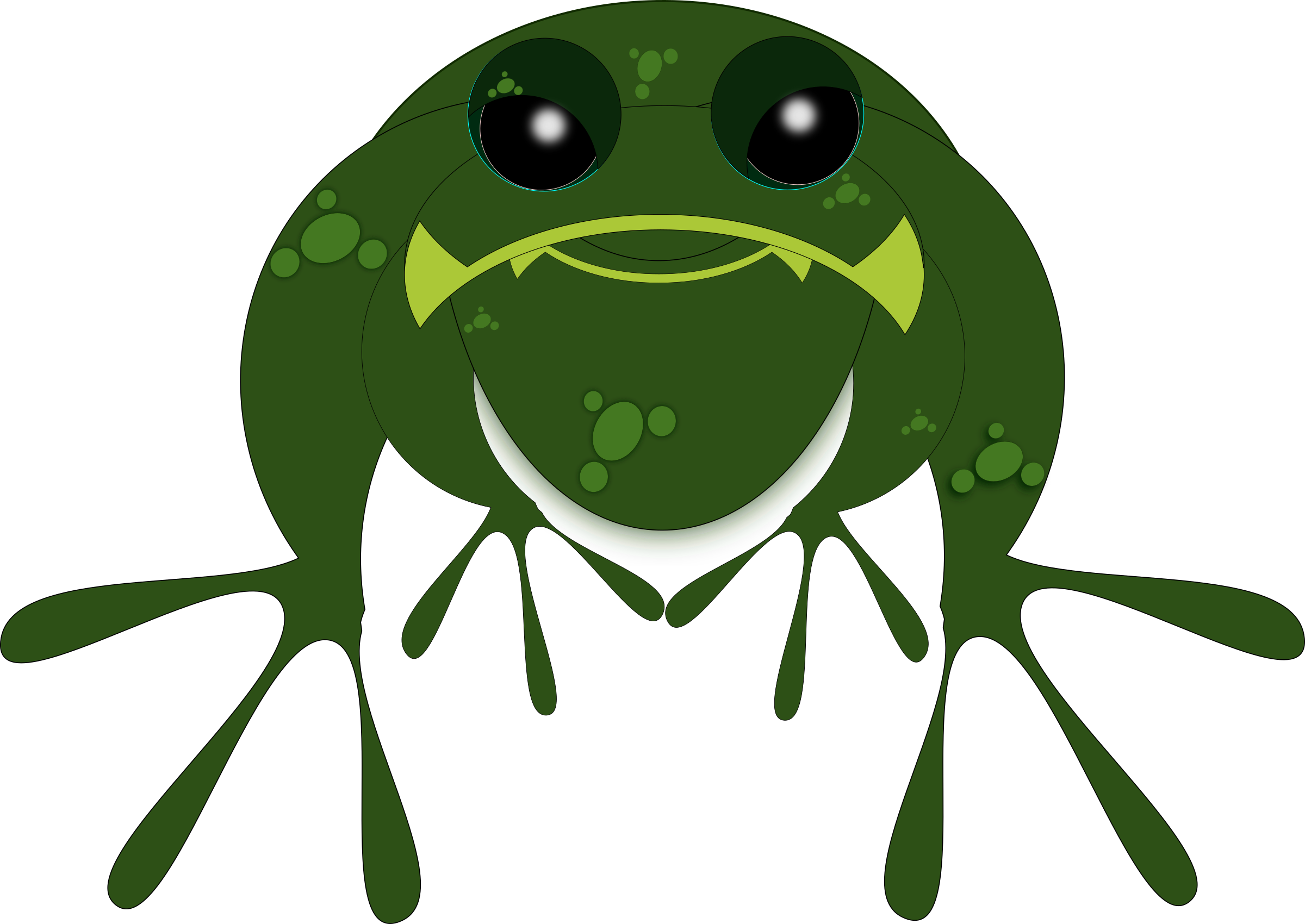 Frog - Frog Clip Art (2400x1700)
