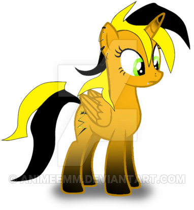 Yellow Jacket By Animeemm - Mlp Yellow Jacket (400x422)