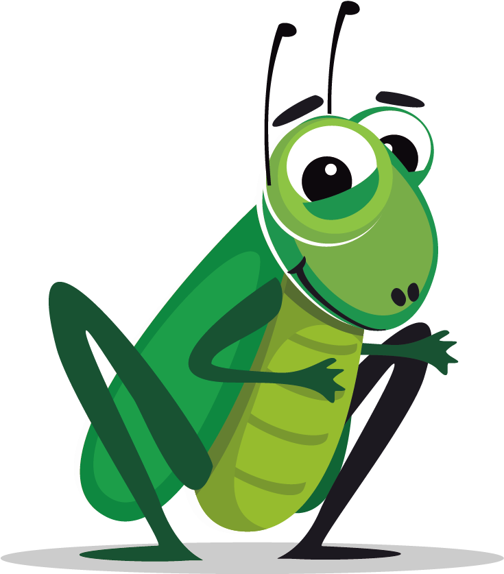 Insect Cricket Cartoon Clip Art Vector Material Grasshopper - Insect Cricket Cartoon Clip Art Vector Material Grasshopper (1052x1179)
