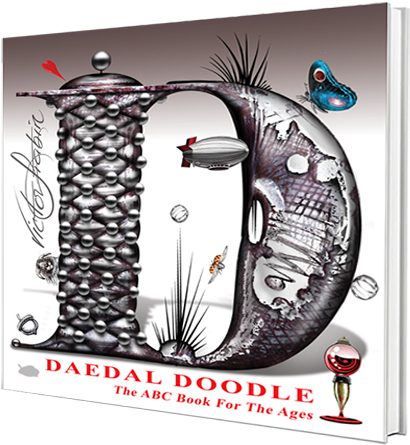 Daedal Doodle Second Edition - Daedal Doodle: An Abc Book For The Ages (423x445)