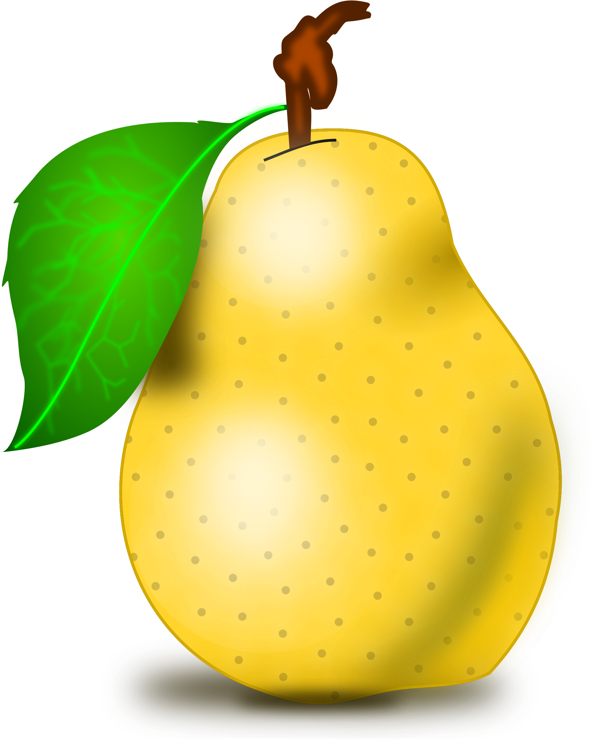 Pear - Clip Art Pear (2400x2400)