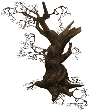 Low Poly Dead Tree Set 3d Model Low-poly Obj Fbx Ma - Low Poly (500x500)