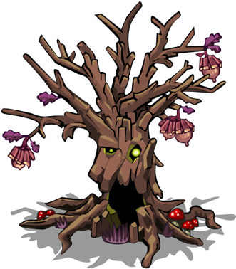 The Second Portion Of Pioneer Trail's Ghost Town Event - Evil Tree Clipart (350x408)