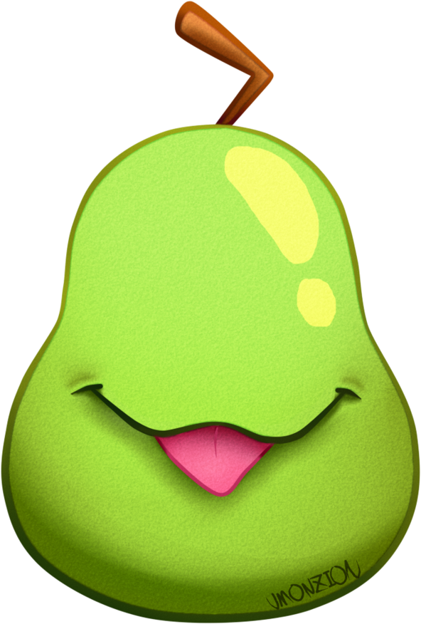 Peary The Biting Pear Of Salamanca Like Lol Wut By - Pear (894x894)