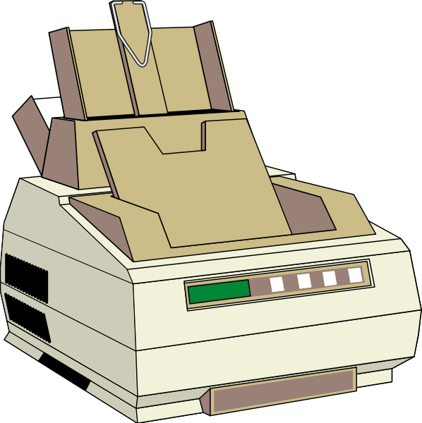 Printer 01 Png Images - Clip Art (598x600)