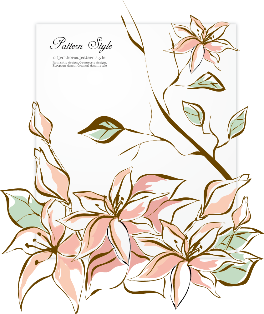 Flower Painting Illustration - Flower Painting Illustration (844x1005)