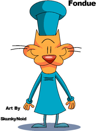 Sniz And Fondue- Whiskery Fondue By Skunkynoid - Kablam! (400x525)